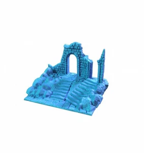 Entrance in Ruins | 3d printed | Fantasy | Ruins | LOTR | AoS | Pathfinder - Picture 1 of 4