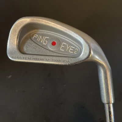 Club de Golf Ping Eye 2 Punto Rojo 5 Hierro Karsten Acero Eje Diestro Diestro Foto 1 de 4