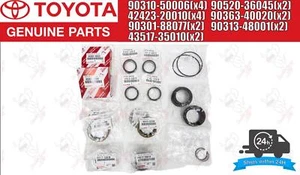 Toyota OEM Rear Axle Bearing & Seal Kit with ABS SET for T100 Tacoma 4Runner - Picture 1 of 21