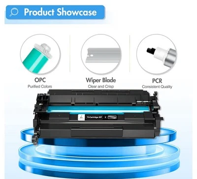 1PK CRG 057 Toner Cartridge WITH CHIP for Canon 057H imageCLASS MF445dw MF448dw - Image 1 of 4