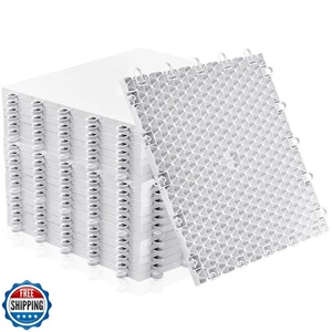 Fabbay Dryland Synthetic Ice Tiles for Hockey Floor Mat 12 x 12 Squares Hocke - Picture 1 of 5