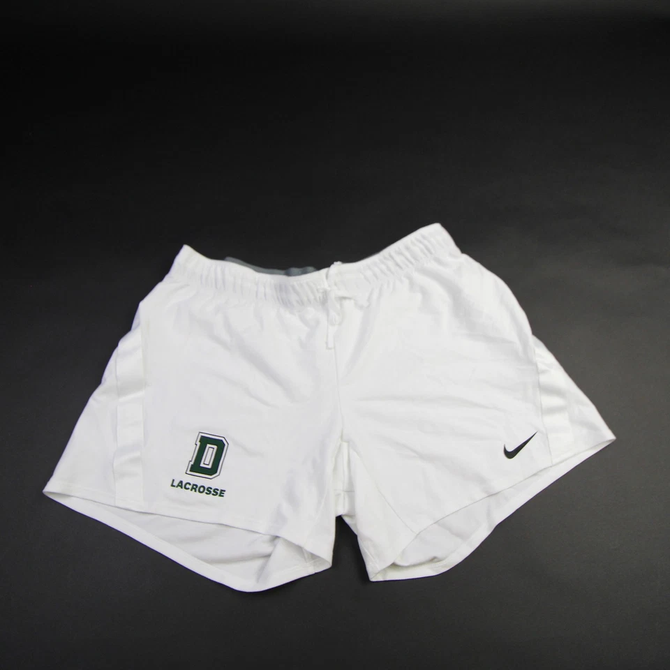 Женские спортивные шорты Dartmouth большие зеленые Nike Dri-Fit белые б/у - Изображение 1 из 1