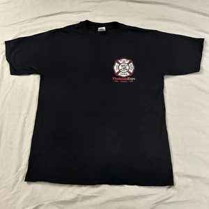 2006 Firehouse Expo Baltimore MD T-Shirt SZ-L - Fire Rescue EMS-Vintage - Picture 1 of 7