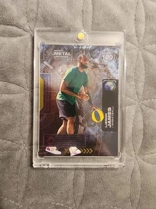 2021 Skybox Metal Universe Champions # 100 LeBron James L.A. Lakers - Foto 1 di 2