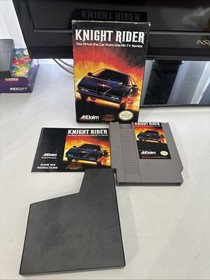Knight Rider (NES Nintendo, 1989) CIB completo autentico testato funzionante