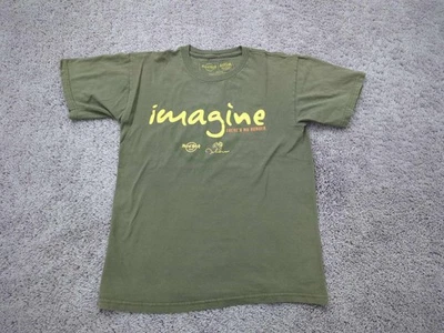 Camiseta Hard Rock Café Para Hombre S John Lennon Imagine There's No Hunger Why Hunger Foto 1 de 4