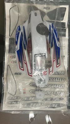 Team Associated RC8 (Painted) body with nose peice & stickers. “Rare Vintage” - Image 1 of 2