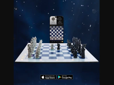 Particula Harry Potter Edition GoChess Wizard Lite: Advanced AI Chess Board - Image 1 of 4