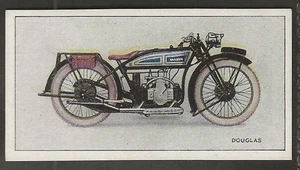 WILLS NZ ISSUE-MOTOR CYCLES 1926-#28- DOUGLAS - Picture 1 of 2
