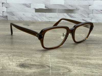 Marcos Romco Clásicos Militares Marrón Ámbar Años 60 De Colección USS 4 1/2 - 5 3/4 Foto 1 de 4