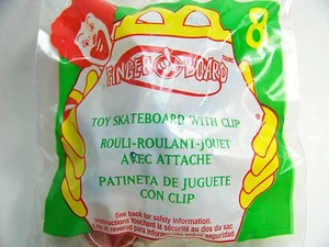 2000 McDonalds Happy Meal Fast Food Fingerboard Skateboard #8 Premium MIP C10! - Bild 1 von 3