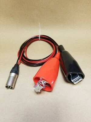 Vivax-Metrotech Direct Connect Leads with large clips - Image 1 of 3