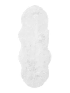 Shaggy Plain Rug for Bedroom, LivingRoom with 50mm Thickness Sheepskin Rug - Picture 1 of 2