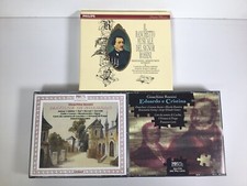 Gioachino Rossini  CD Box Sets x 3  Italian opera Librettos in English & Italian