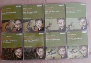 8 Kassetten Harry Potter und der Feuerkelch MC / 4 Teile, komplett, Hörbuch - Bild 1 von 2
