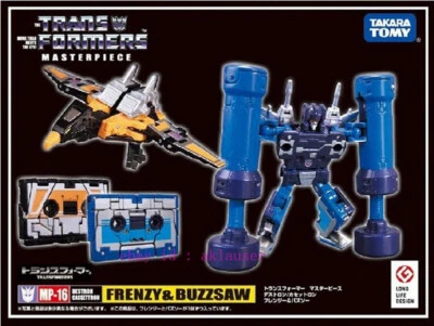 Perfect new Takara Tomy Masterpiece Mp16 Mp-16 Frenzy Buzzsaw Action Figure Toy - Image 1 of 4