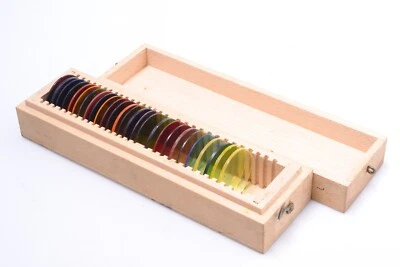 ✅ 27 GLASS DROP-IN FILTERS 35MM RED BLUE GREEN YELLOW INFRA RED NATUREL DENSITY - Image 1 of 2