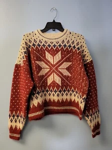 Rag & Bone Fran Fair Isle Pullover mit Rundhalsausschnitt Alpaka-Mischung Large - Bild 1 von 4