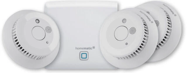 Homematic IP SK4 150788A0 Rauchwarnmelder Starter Set