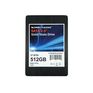 Super Talent TeraNova 512GB 2.5 inch SATA3 Solid State Drive (TLC) FTM51N325H