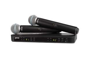 Shure BLX288/B58-H10 Wireless Microphone System with Beta58A(H10: 542 to 572 MHz - Picture 1 of 1