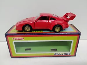 SAKURA PORSCHE 935 TURBO in red 1/43 with opening parts made in JAPAN mint boxed - Bild 1 von 4