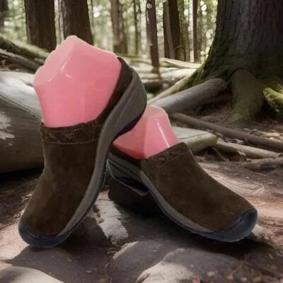 Keen Chambers Womens Sz 6 Brown Suede Slip On Mules Shoes Comfort Outdoor Boho - Image 1 of 4