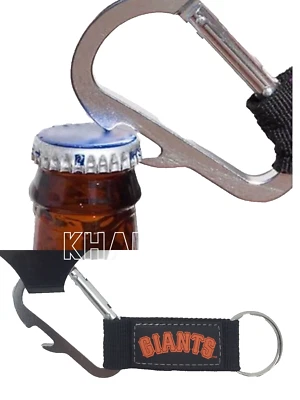 MLB San Francisco Giants Official Carabiner Climbing Keychain Bottle Opener - Image 1 of 4