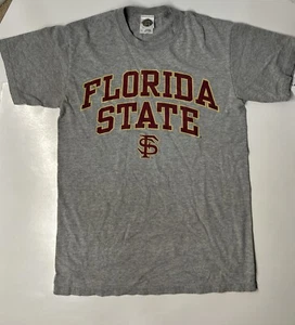 Florida State graues T-Shirt Größe Small Collegiate Gear FS Logo Seminolen - Bild 1 von 5