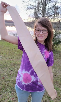 Karung Piel de Serpiente Ocultar Piel de Serpiente Bronceada Genuina Disfraz Artesanía Nuevo Sin Etiquetas Color Tostado Foto 1 de 4