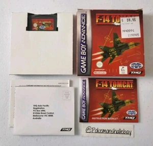 F-14 Tomcat - Nintendo Gameboy Advance (GBA) *BOXED/COMPLETE -Free Tracked Post* - Picture 1 of 9