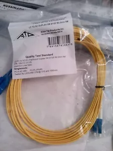 Cable de conexión de fibra óptica Allen Tel GBLCC-D1-05 LC/PC a SC/PC dúplex SM 9/125 5M - Imagen 1 de 2