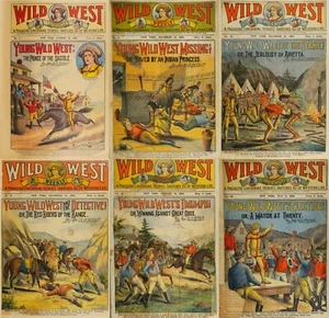 93 Old Rare Issues of Wild West Weekly American Heroine Frontier Magazine on DVD - Bild 1 von 12