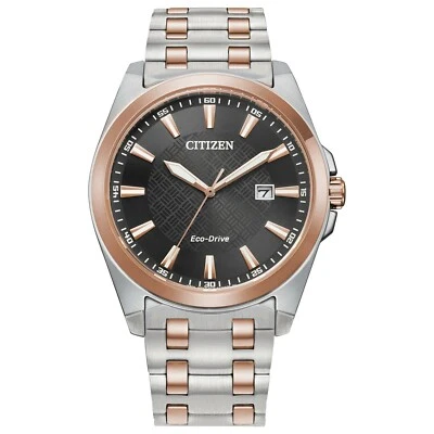 Reloj Citizen Peyten Eco-Drive Hombre Indicador de Fecha Dos Tonos 41MM BM7536-53X Foto 1 de 4