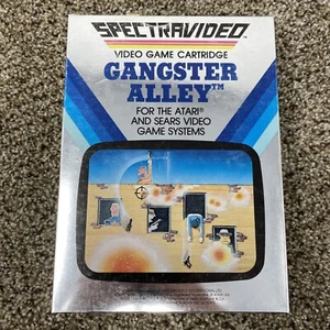 Gangster Alley (Atari 2600) CIB (Box, Cartridge & Manual) NTSC - Picture 1 of 9