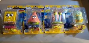 SpongeBob SquarePants Radz dispenser di caramelle Squidward Gary Patrick SET COMPLETO - Foto 1 di 3