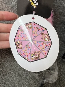 Tokidoki Neon Star Donutella Umbrella - My Lucky Star - Pink Umbrella - Picture 1 of 2