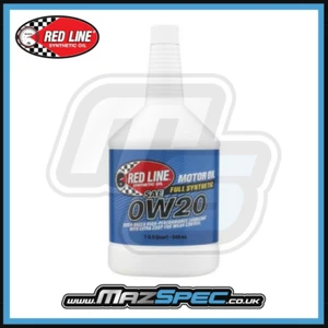 Aceite de motor de alto rendimiento Red Line 0W20 totalmente sintético - (946 ml 1 cuarzo) - Imagen 1 de 13