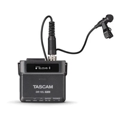 TASCAM DR-10L Pro Ultra-Compact 32-Bit Float Audio Field Recorder - Image 1 of 4