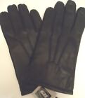 Mens Park Ave. Thinsulate Genuine Leather Gloves,Black, Style 789C