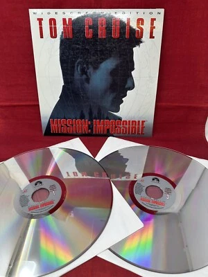MISSION IMPOSSIBLE LASERDISCS MOVIE 2 Disc WIDESCREEN Tom Cruise THX Dolby - Image 1 of 4