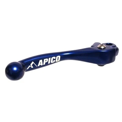 YAMAHA YZ125 YZ250 2001-2007 Apico Front Brake Lever BLUE LEB23GP - Image 1 of 4