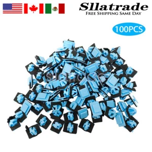 100x Fits KIA Soul 2014-2017 Rocker Panel Retainer Moulding Clips USA - Picture 1 of 9