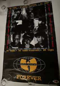 Wu Tang Forever Poster (W26/JSF6) 1997 Wu Wear Original Album Release - Picture 1 of 14