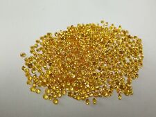 3mm Natural Yellow Sapphire, Round Calibrate Facet cut Yellow sapphire gemstone