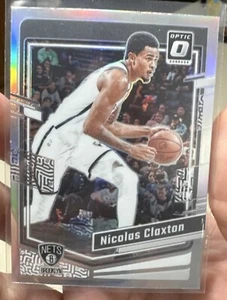 2023-24 Optic Nicholas Claxton #148 Holo Prizm PARALLEL Nets - Picture 1 of 2
