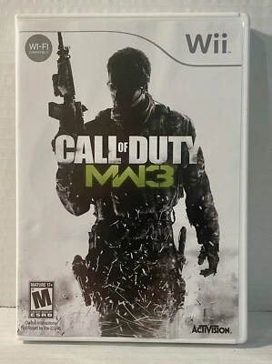 Call of Duty - Modern Warfare 3 (Nintendo Wii, 2008) Game Case & Manual Tested - Image 1 of 3