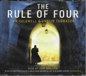 IAN CALDWELL & DUSTIN THOMASON The Rule of Four [5 CD's] [Read by Josh Hamilton] - Picture 1 of 1