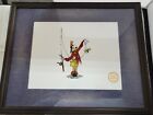 Disney Goofy Limited Edition Serigraph How to Fish Framed, Ships Free
