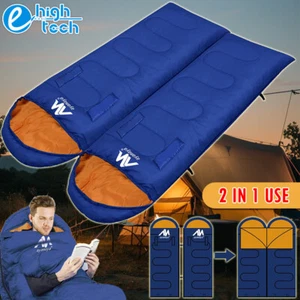Saco de Dormir Portátil Calentador para Clima Frío 4 Temporadas Exterior Camping Senderismo Viaje - Imagen 1 de 13